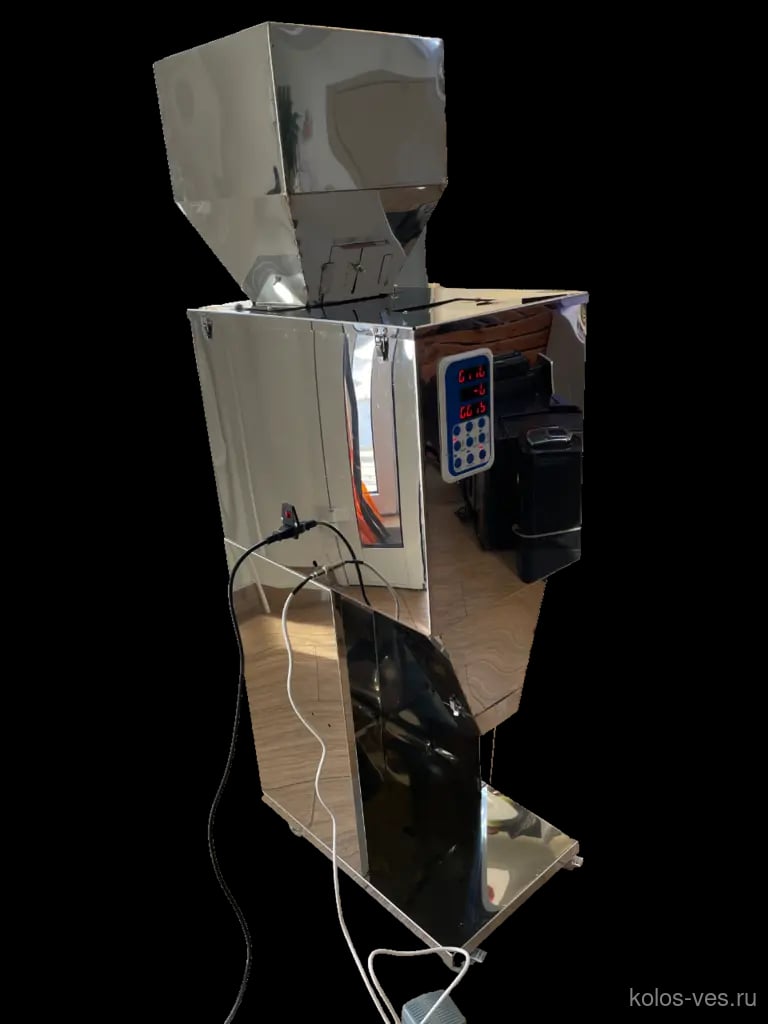 Дозатор Колос-5000 — процесс фасовки